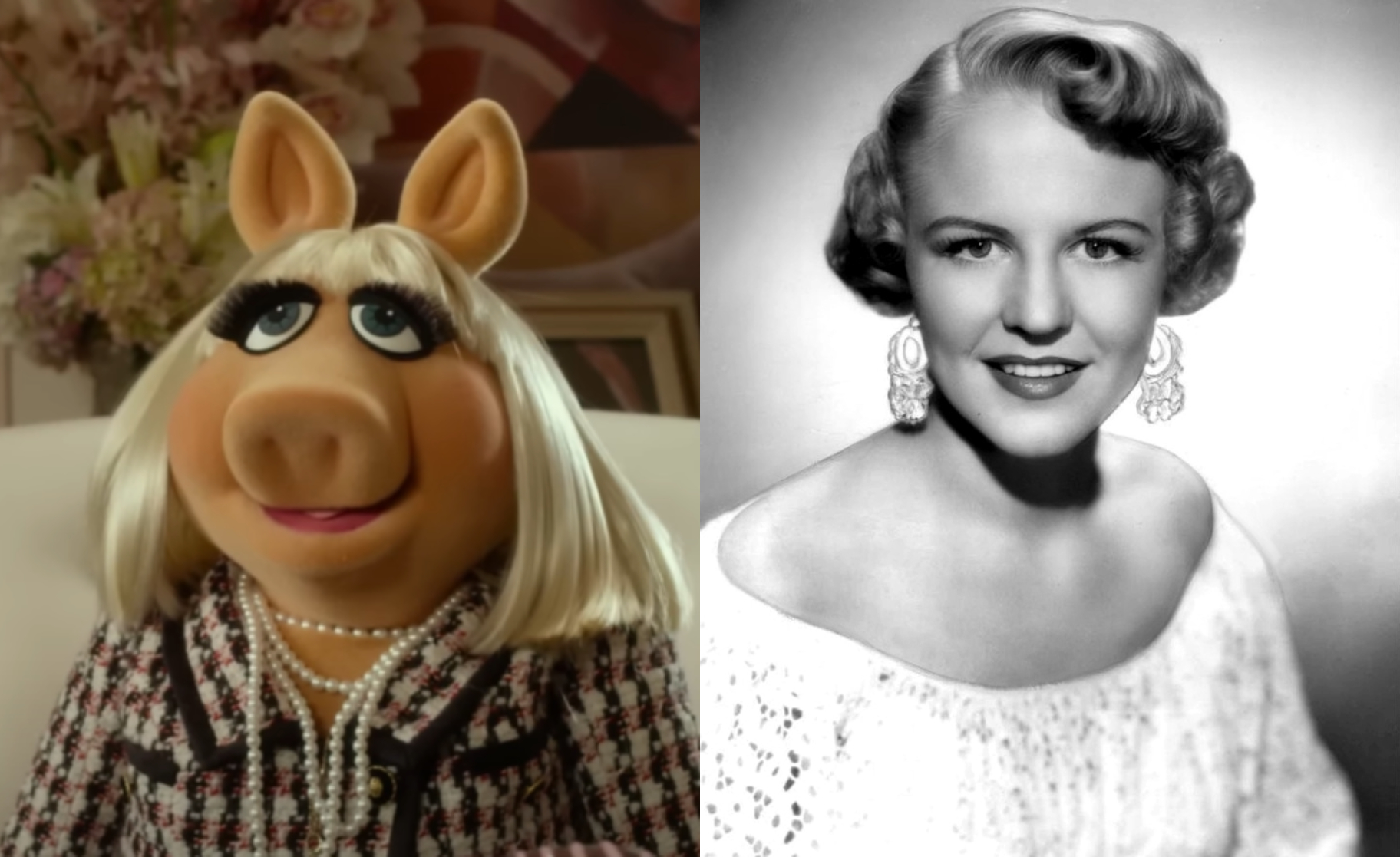 Miss Piggy and Peggy Lee