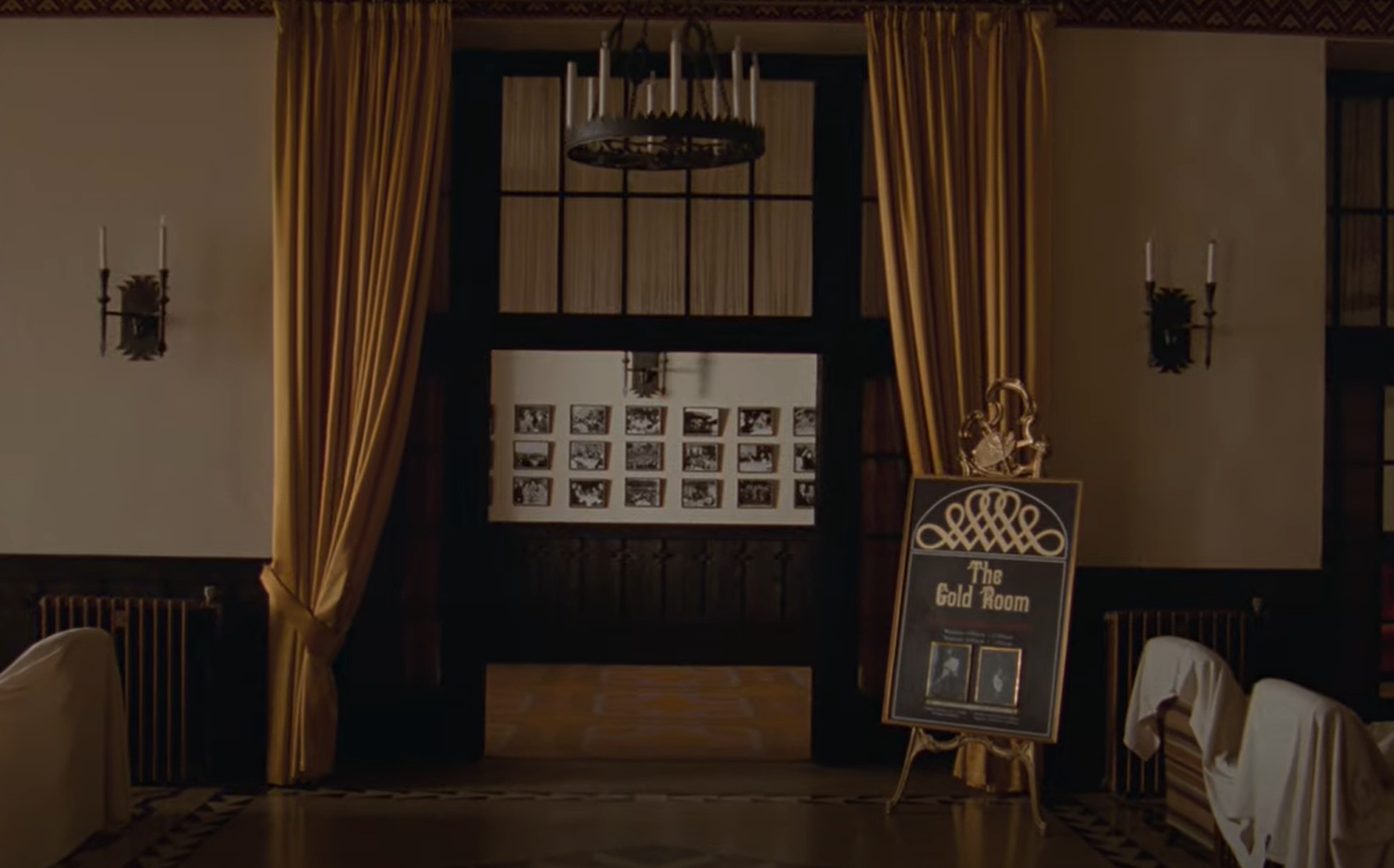 A screenshot of the movie The Shining