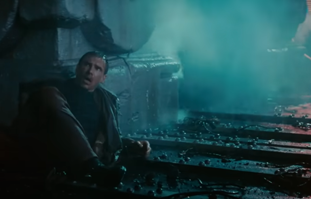 A screenshot of the movie Blade Runner