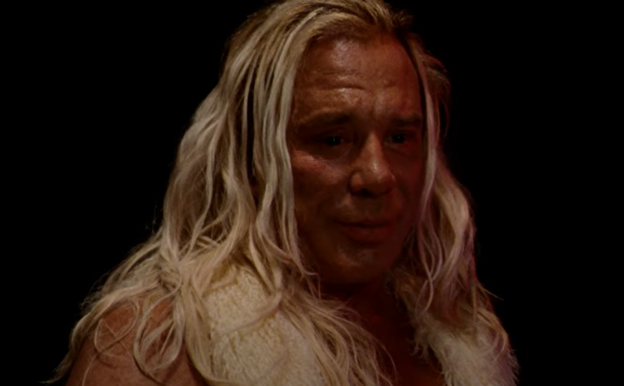 A screenshot of the movie The Wrestler