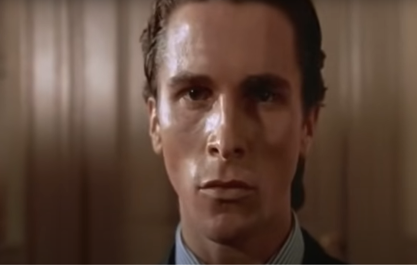 A screenshot of the movie American Psycho