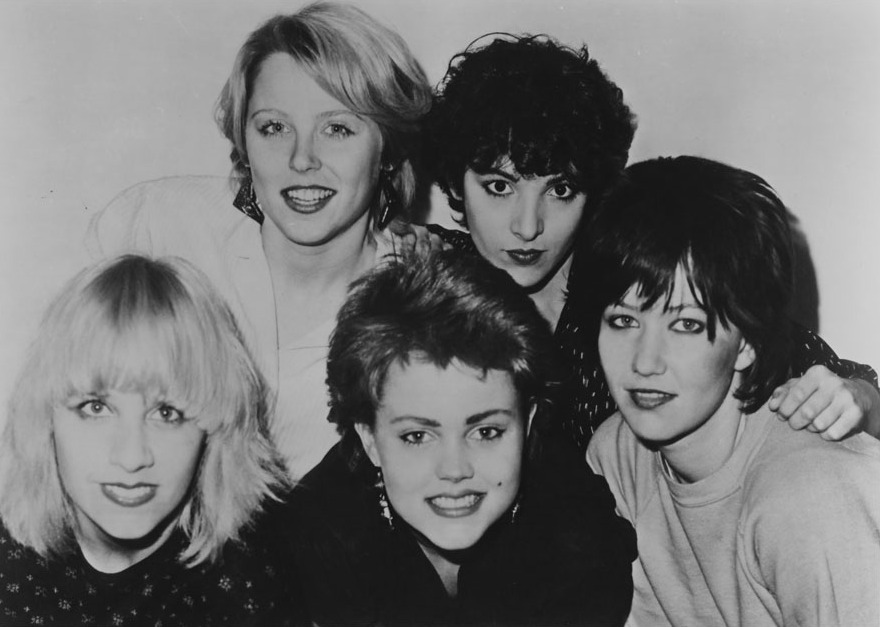 Musical group the Go-Go's, in a 1981 publicity photo