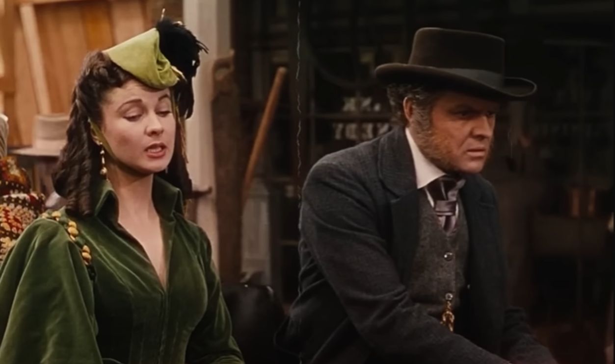 Vivien Leigh's Green Dress In Gone With The Wind (1939)