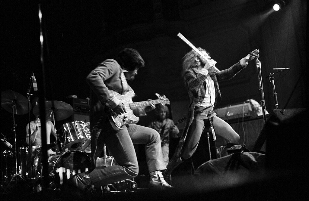 Jethro Tull Performing at Musikhalle Hamburg, March 1973