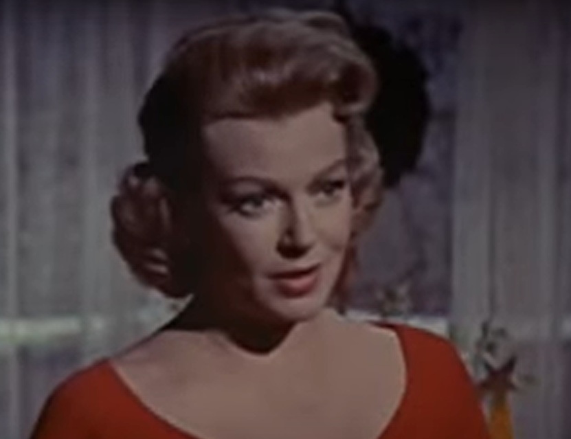 A visually captivating still taken from a pivotal moment in the film Peyton Place (1957)