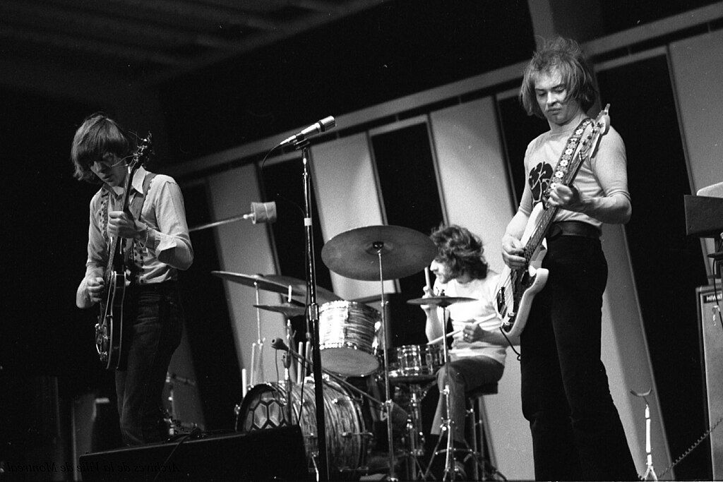 Procol Harum Members Performing at Place des Nations