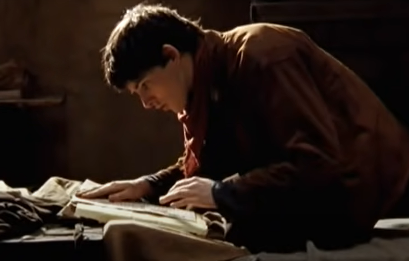 A screenshot of the TV Show Merlin