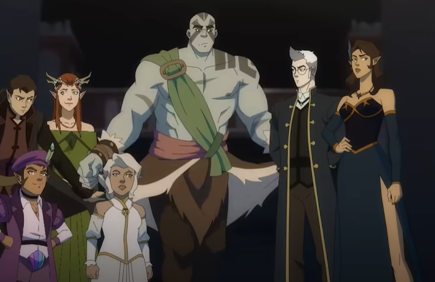 A screenshot of the TV Show The Legend of Vox Machina