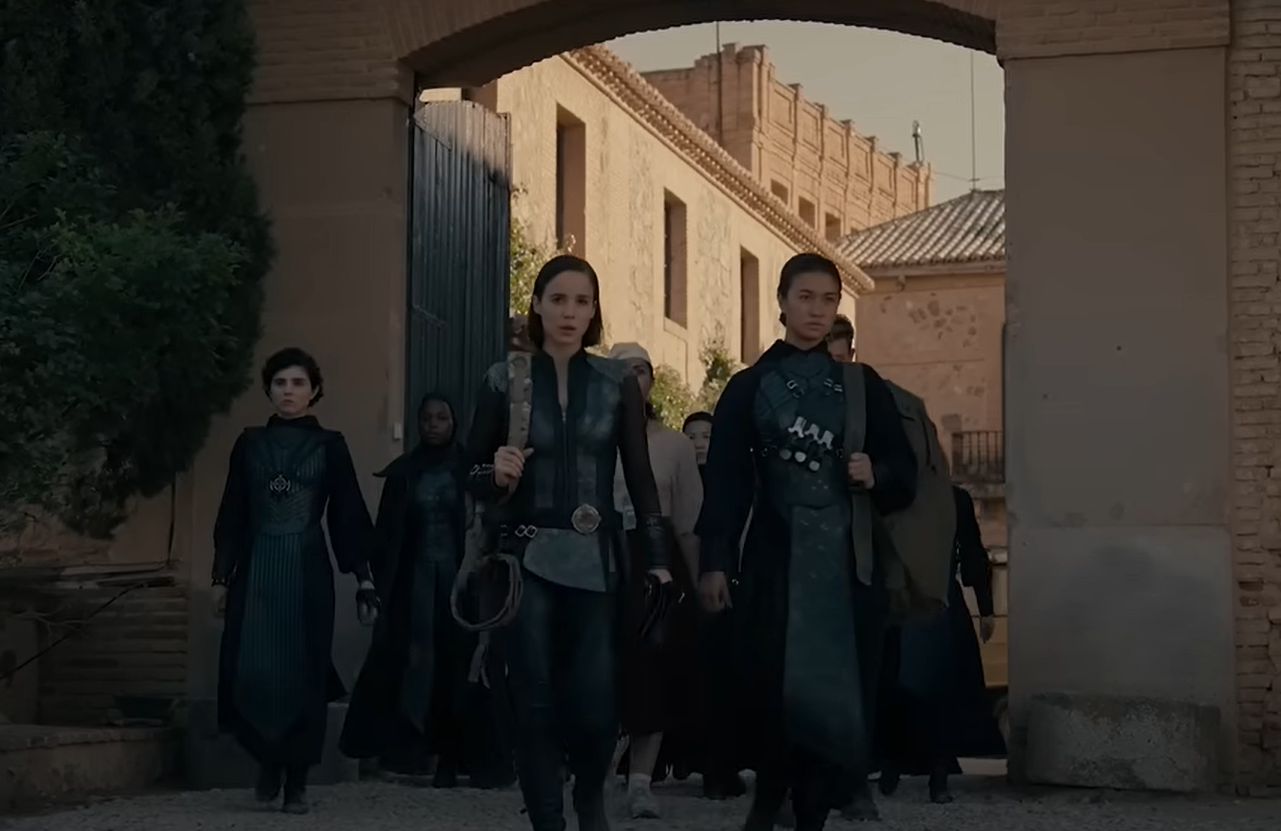 A screenshot of the TV Show Warrior Nun