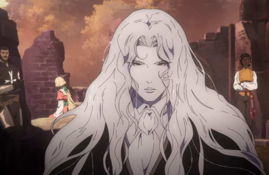 A screenshot of the TV Show Castlevania: Nocturne