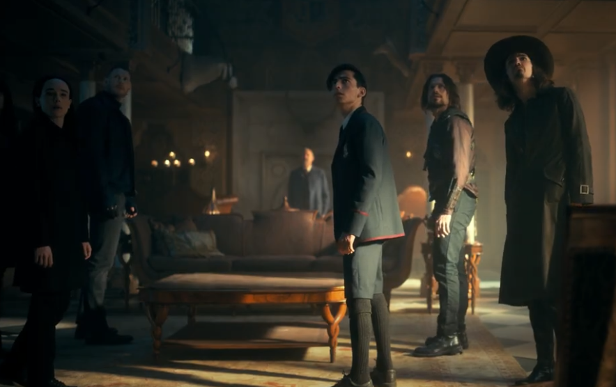 A screenshot of the TV Show The Umbrella Academy