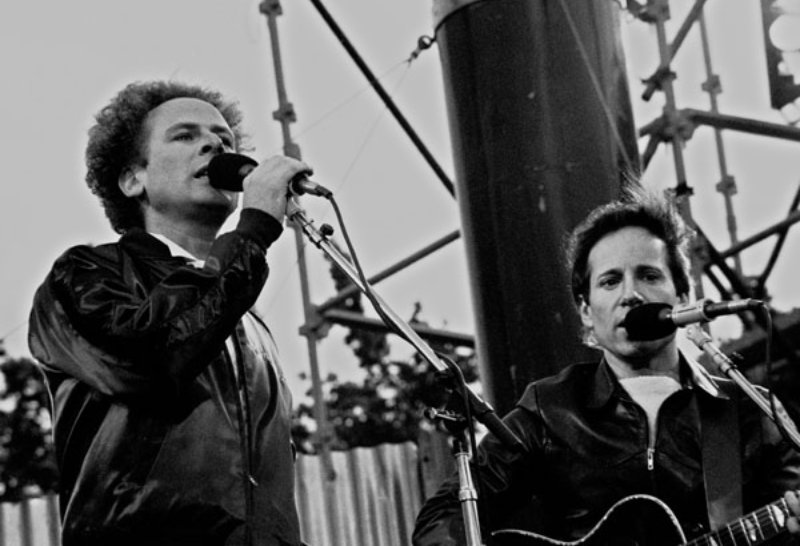 Singer-Songwriter duo Simon & Garfunkel in Dublin