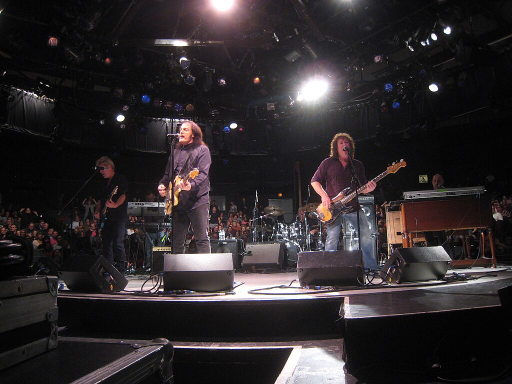 Tommy James and the Shondells performing during their tour in 2010