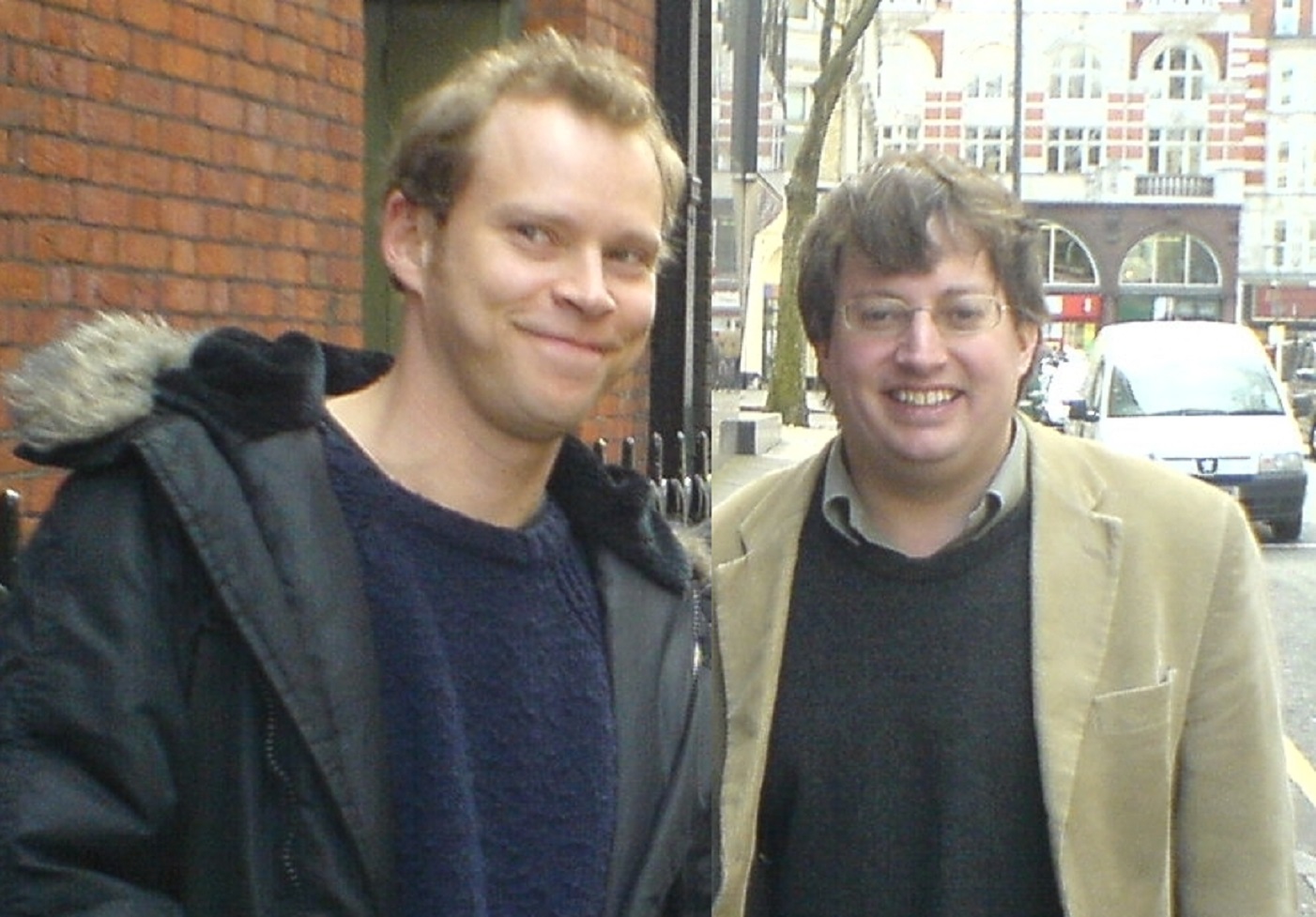 Robert Webb and David Mitchell, cropped - 2010