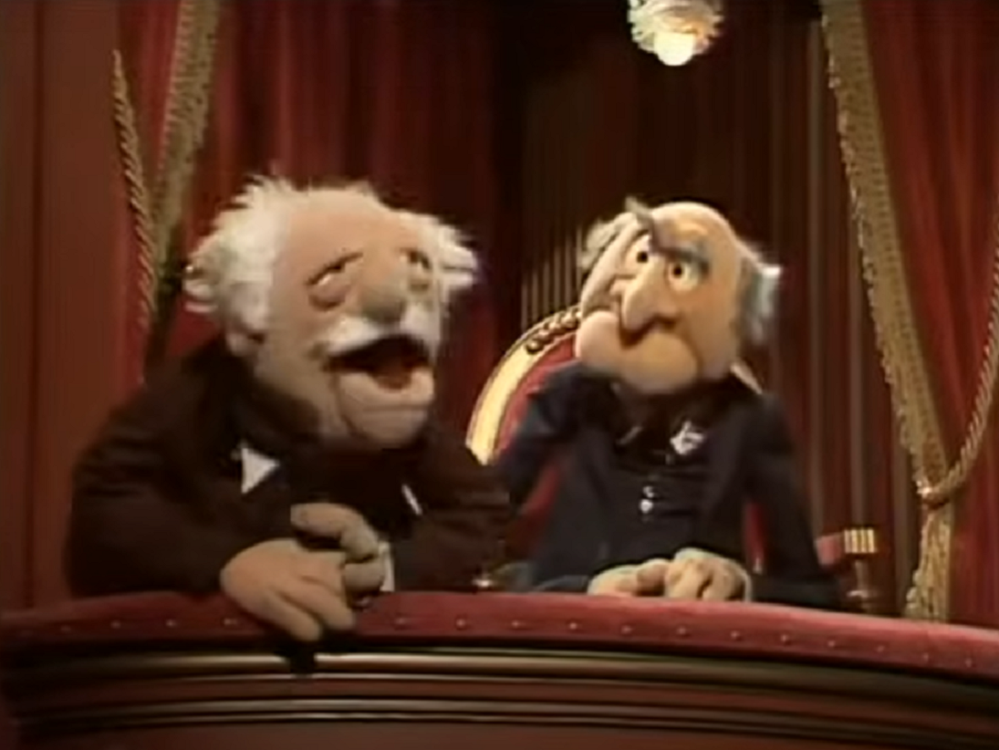 Screenshot of Statler and Waldorf from - The Muppet Show (1976-81)