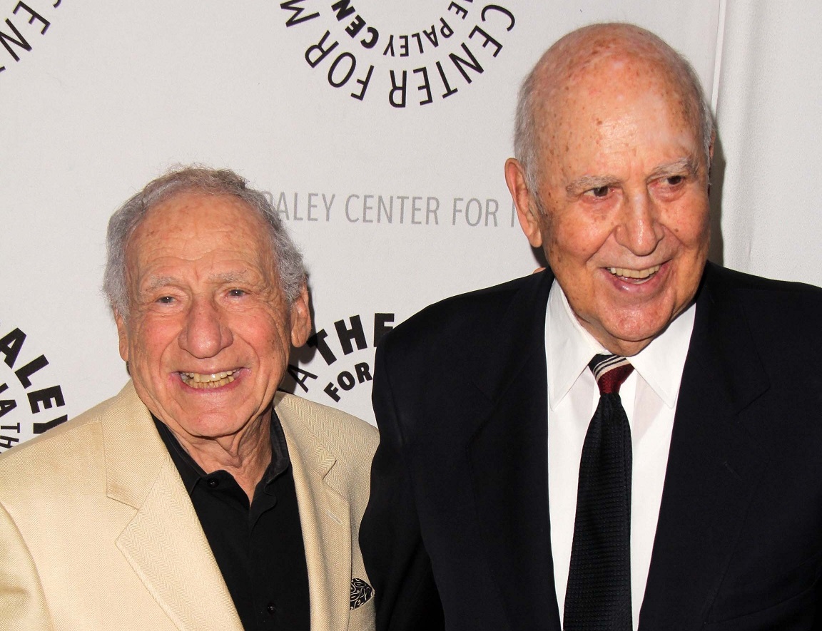 Mel Brooks, Carl Reiner at the 