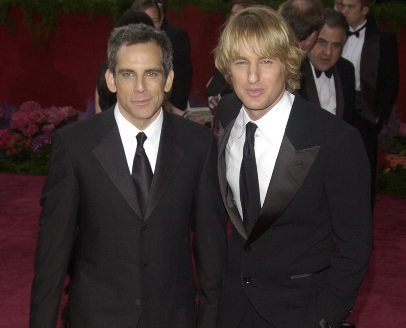 BEN STILLER (left) & OWEN WILSON at the 76th Annual Academy Awards in Hollywood. February 29, 2004