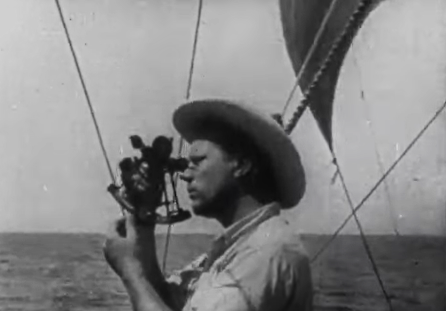 Screenshot of the documentary Kon-Tiki