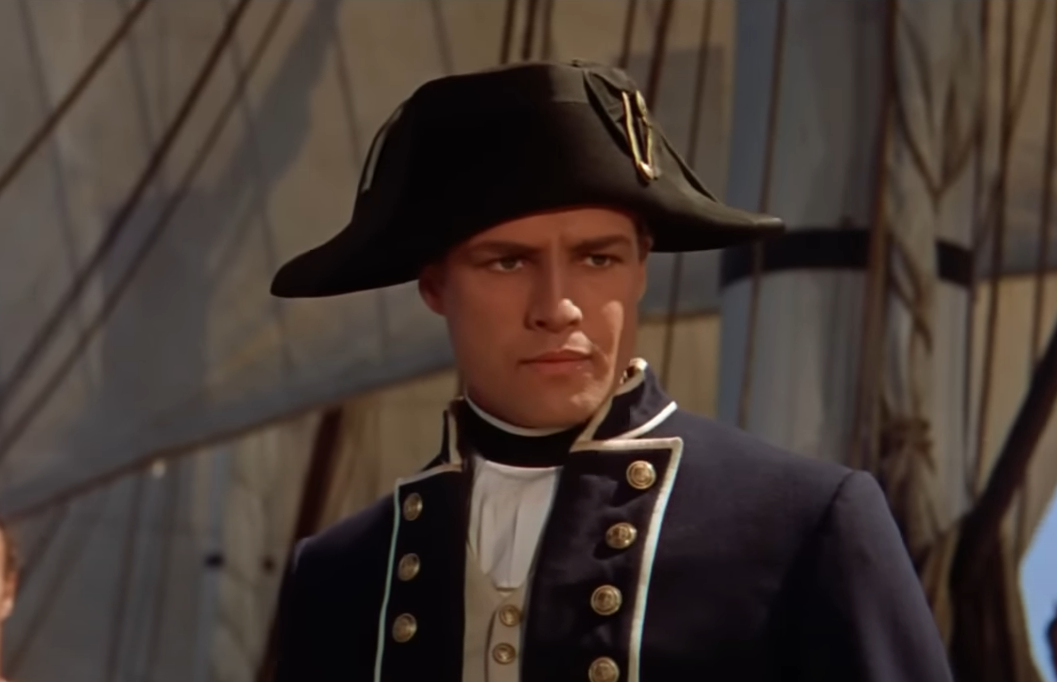 Screenshot of the movie Mutiny on the Bounty