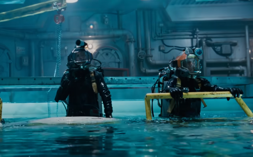 Screenshot of the movie The Abyss