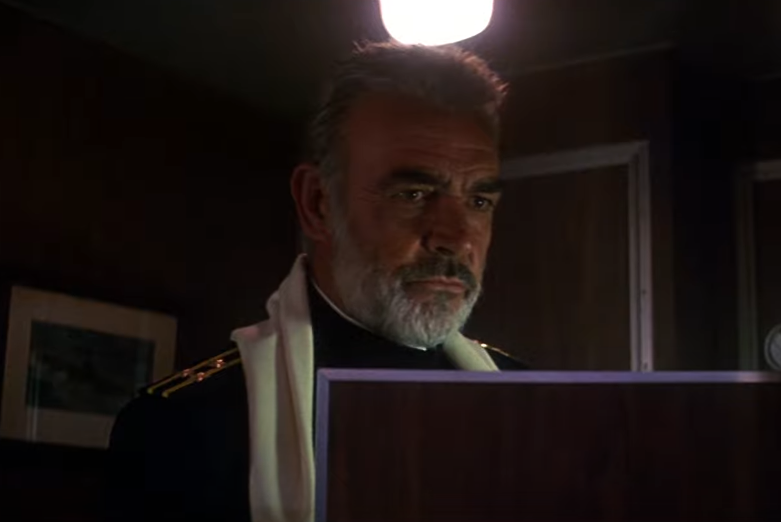 Screenshot of the movie The Hunt for Red October
