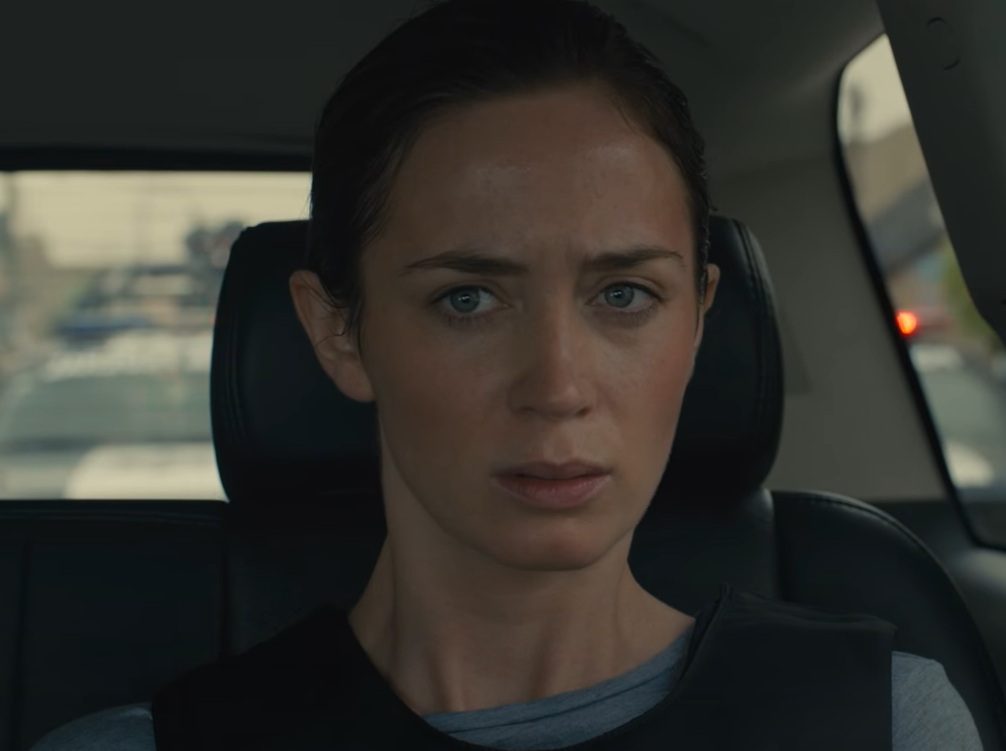 A visually captivating still taken from a pivotal moment in the film Sicario (2015)