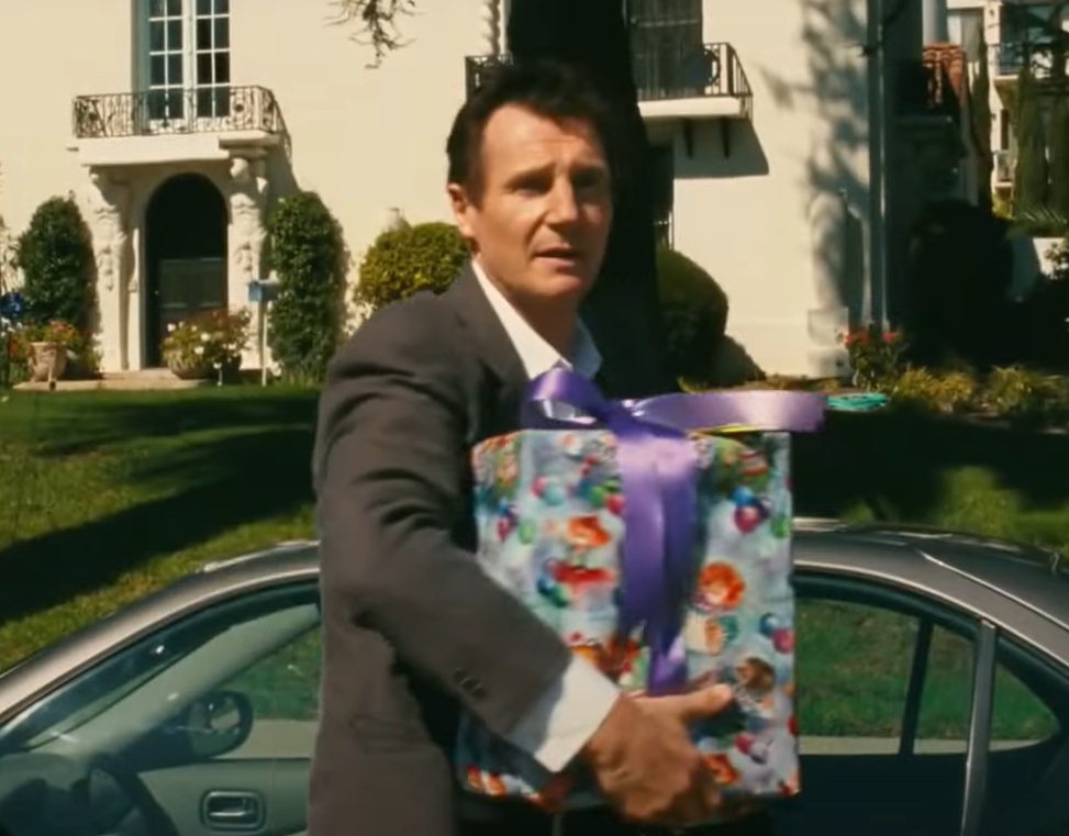 A visually captivating still taken from a pivotal moment in the film Taken (2008)