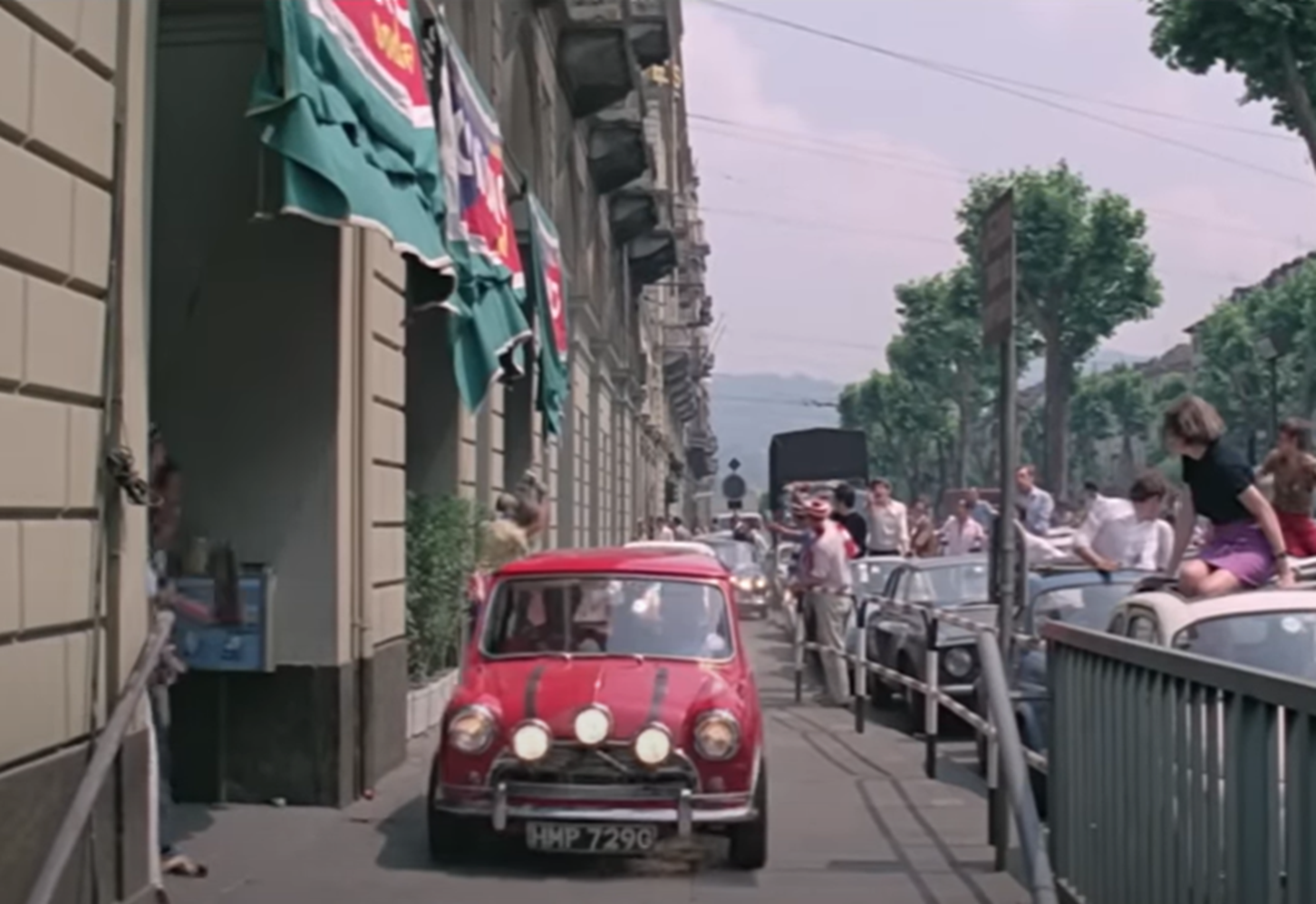 Screenshot from the movie - The Italian Job (1969)
