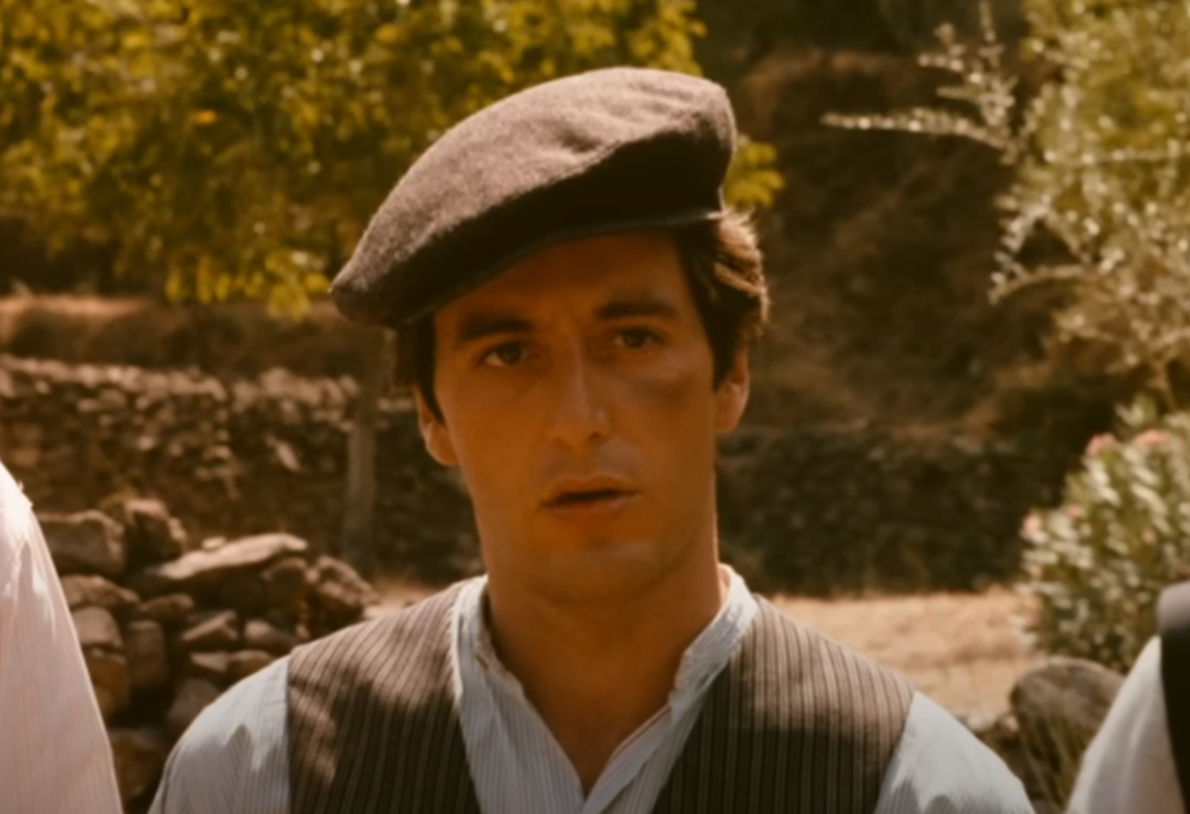 Screenshot from the movie - The Godfather (1972)