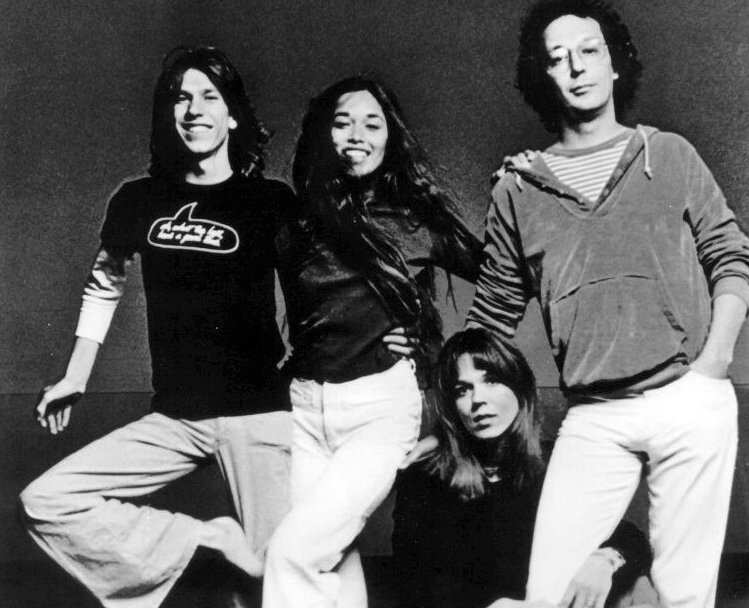 Grayscale Portrait Photo of the musical group Starland Vocal Band.