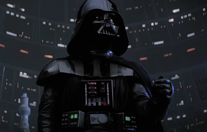 Screenshot of the movie Star Wars: Episode V - The Empire Strikes Back