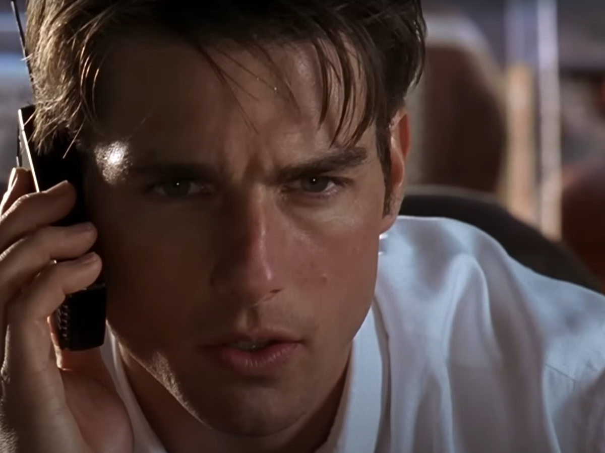 Screenshot of the movie Jerry Maguire