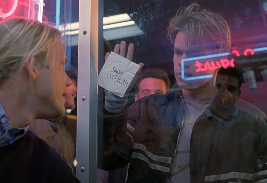 Screenshot of the movie Good Will Hunting