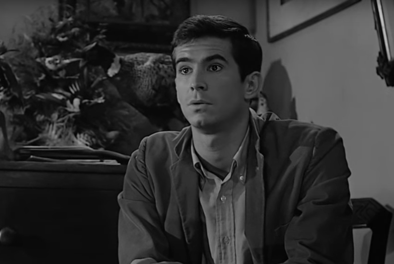 Screenshot of the movie Psycho