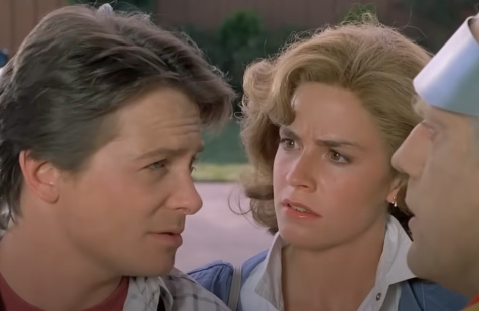Screenshot of the movie Back to the Future
