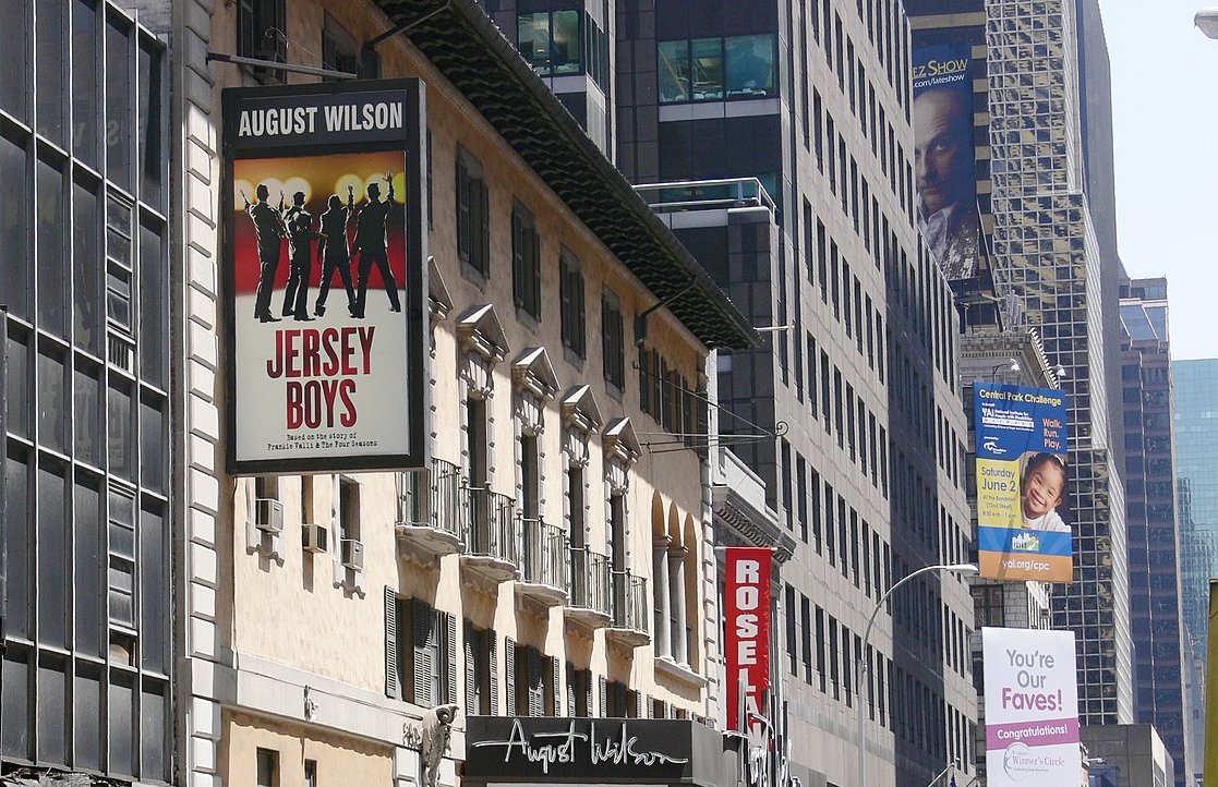 August Wilson Theatre (formerly Virginia Theatre), showing 