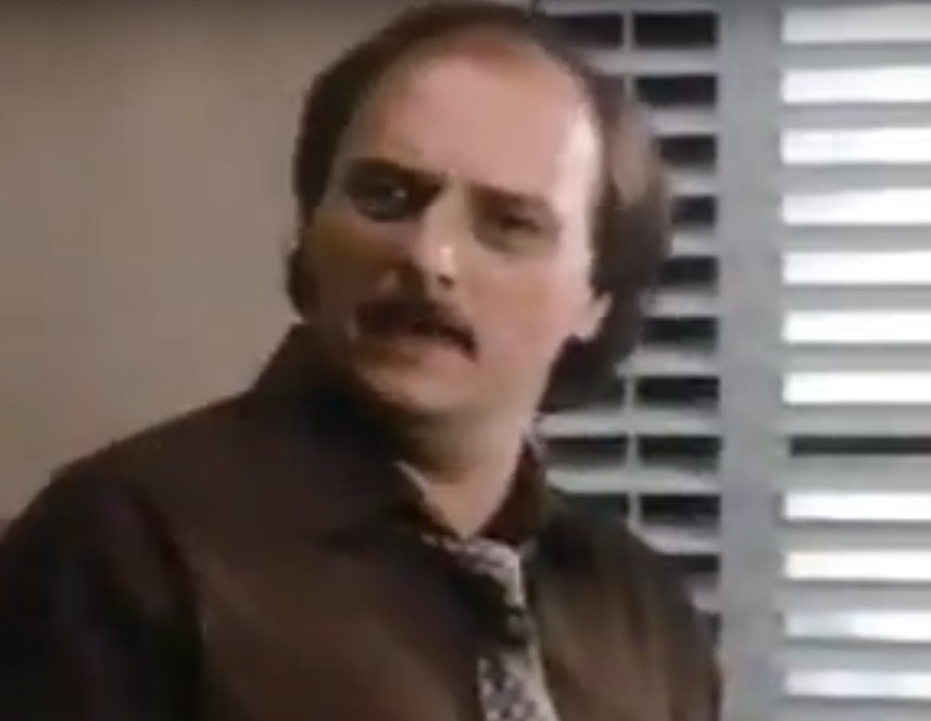 A visually captivating still taken from a pivotal moment in the television series Beverly Hills Buntz (1987-1988)