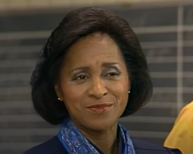 A visually captivating still taken from a pivotal moment in the television sitcom Checking In (1981)