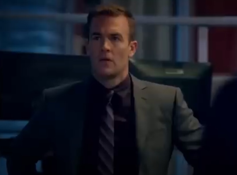 A visually captivating still taken from a pivotal moment in the television series CSI: Cyber (2015-2016)