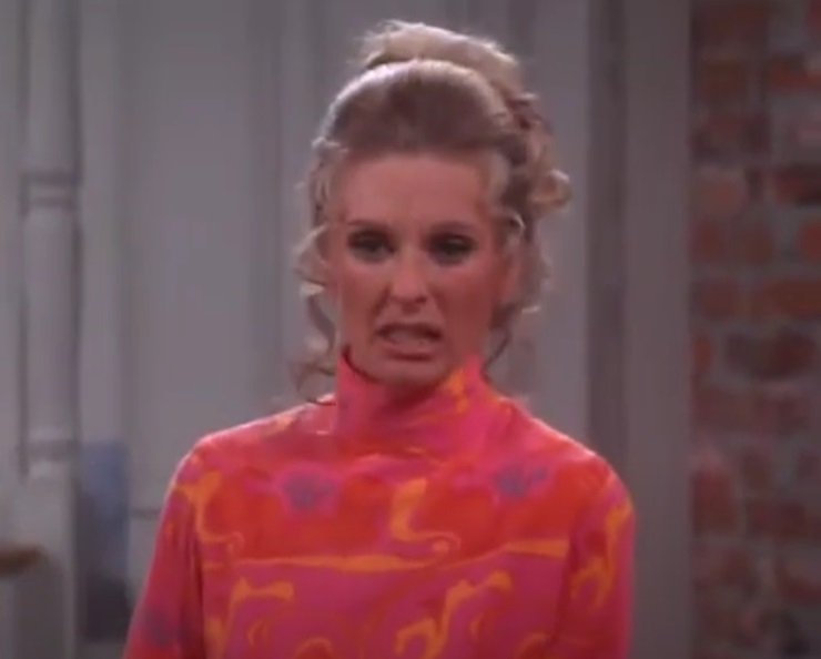 A visually captivating still taken from a pivotal moment in the television series Phyllis (1975-1977)