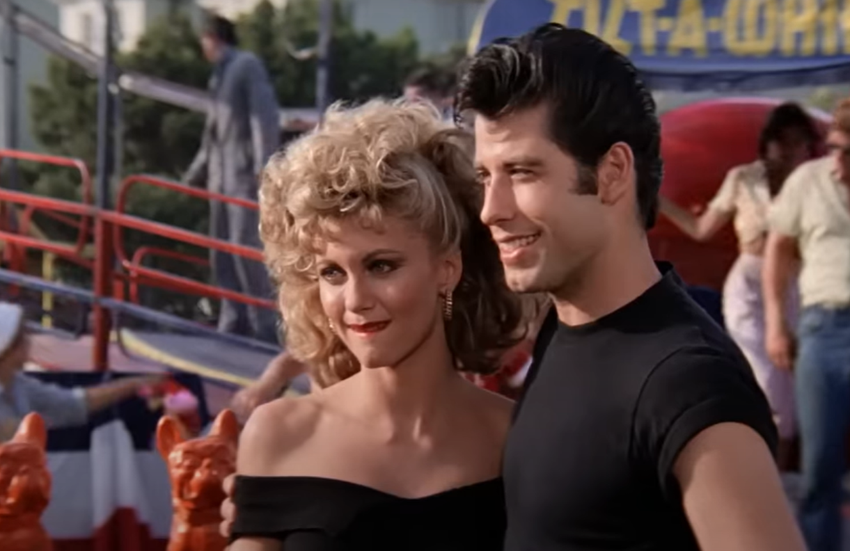 Screenshot of the movie Grease