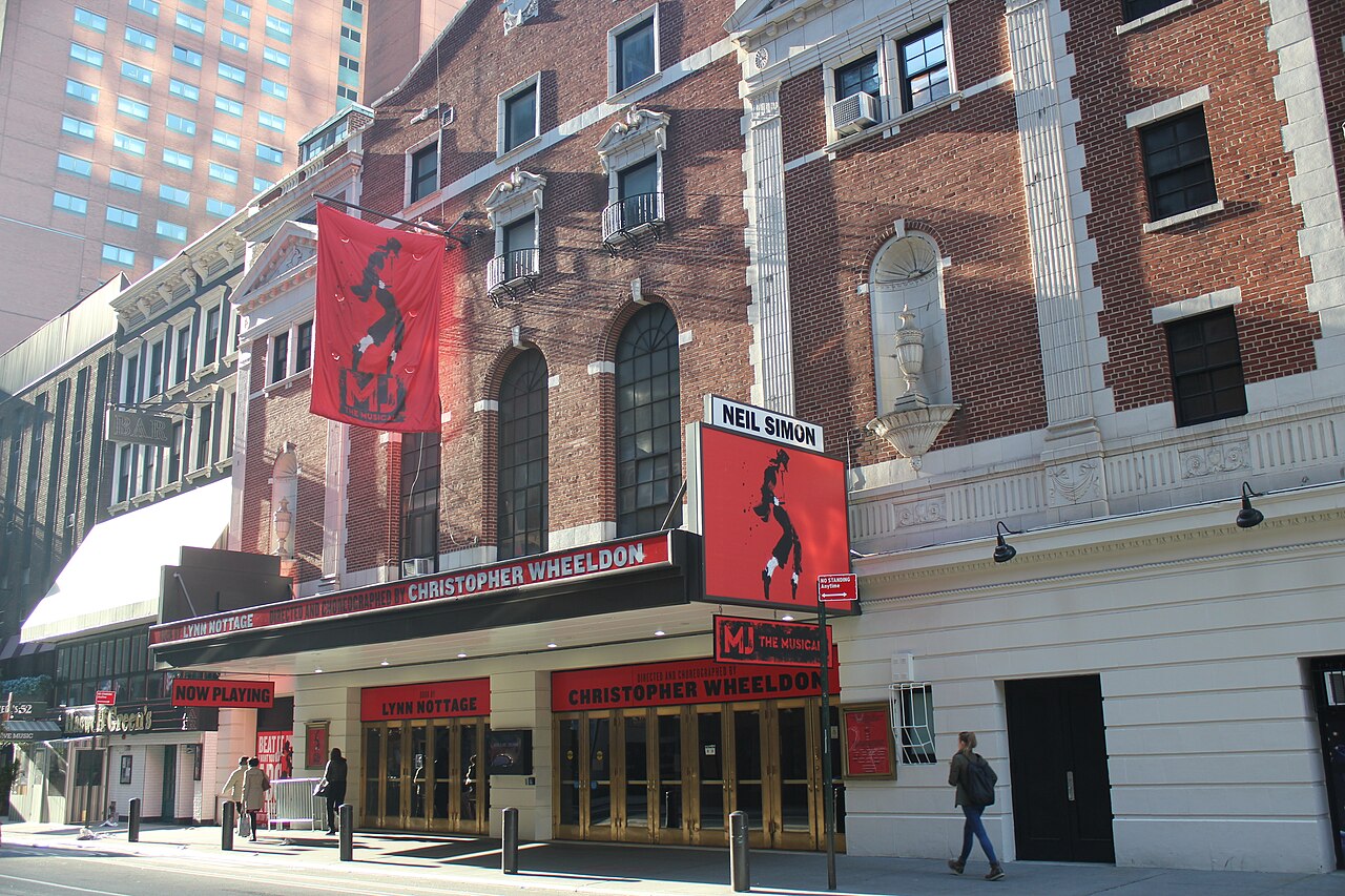 The Neil Simon Theatre in Manhattan, New York