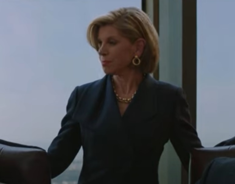 A visually captivating still taken from a pivotal moment in the television series The Good Fight (2017-2022)