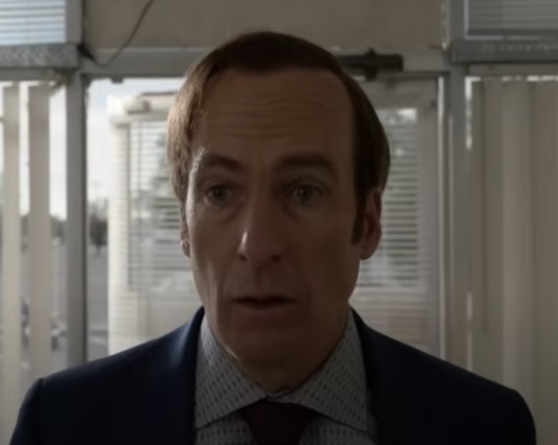 A visually captivating still taken from a pivotal moment in the television series Better Call Saul (2015-2022)