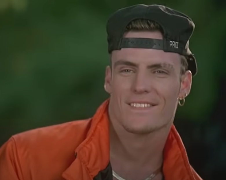 A visually captivating still taken from a pivotal moment in the film Cool as Ice (1991)