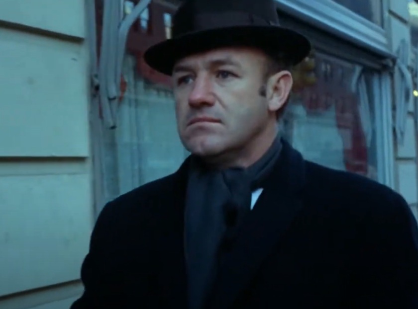 A visually captivating still taken from a pivotal moment in the film The French Connection (1971)