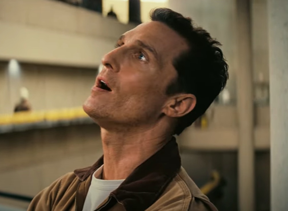 A visually captivating still taken from a pivotal moment in the film Interstellar (2014)