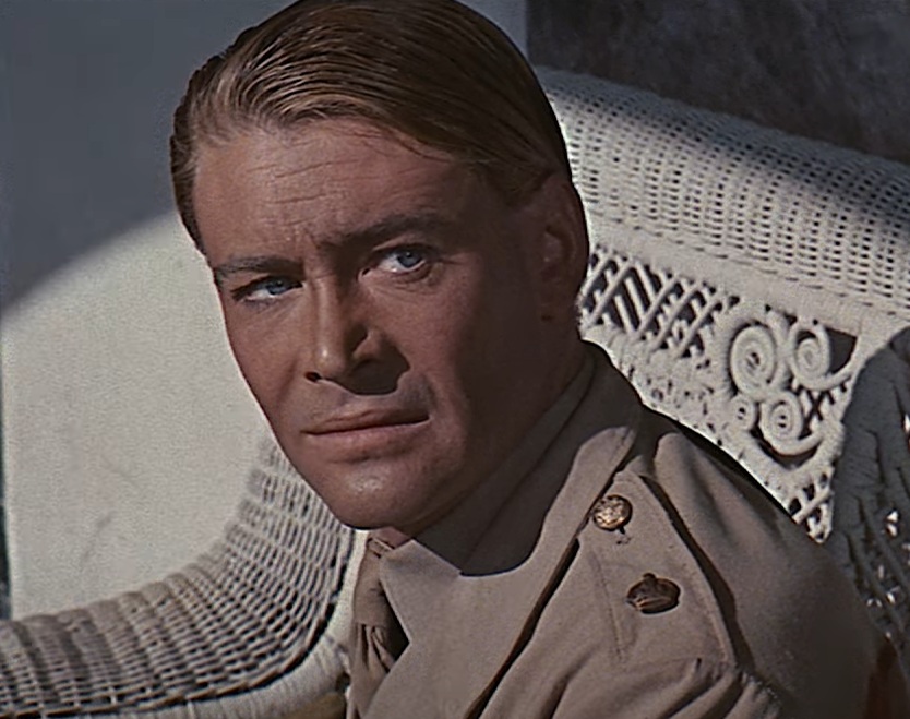 A visually captivating still taken from a pivotal moment in the film Lawrence of Arabia (1962)