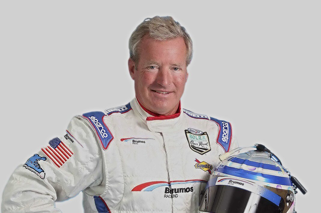 Harris Haywood in racing suit