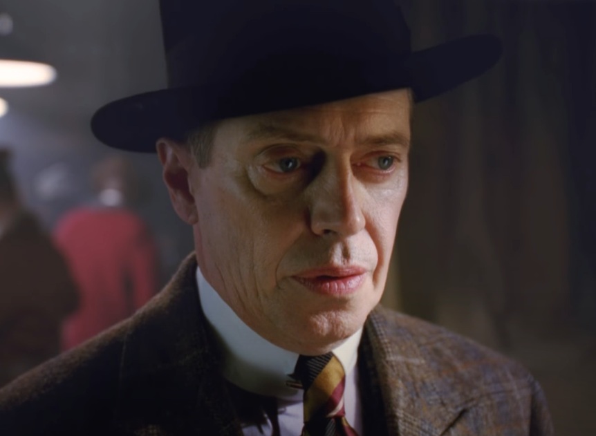 A visually captivating still taken from a pivotal moment in the television series Boardwalk Empire (2010-2014)